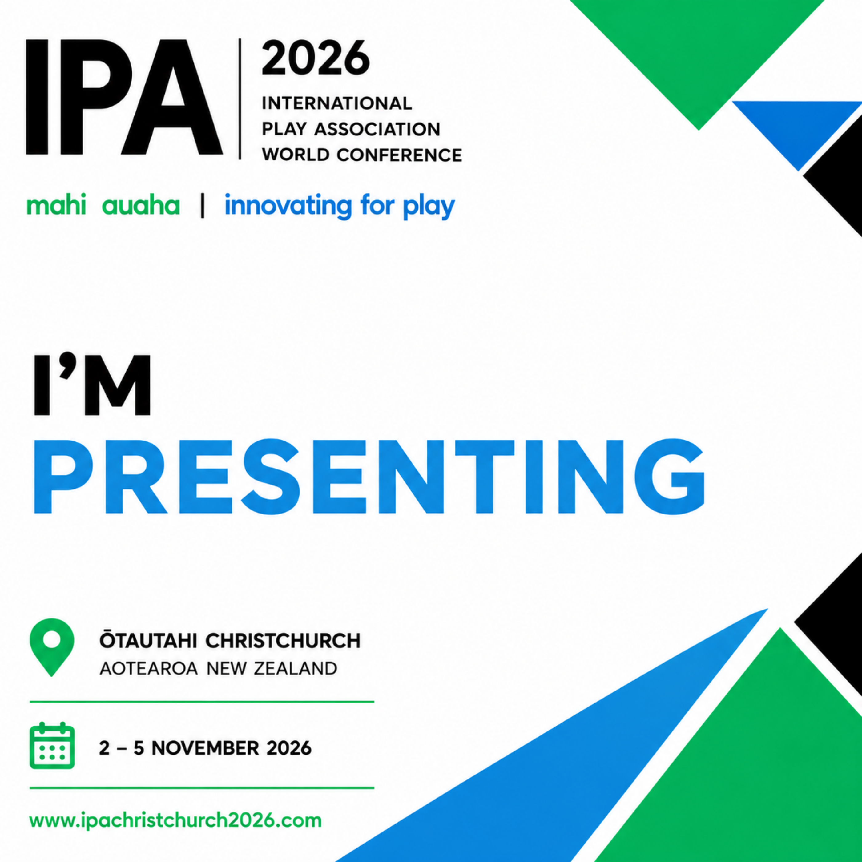 Im presenting