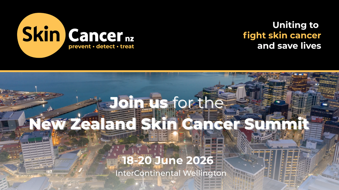 Skin Cancer Summit poster Standard registrations 2