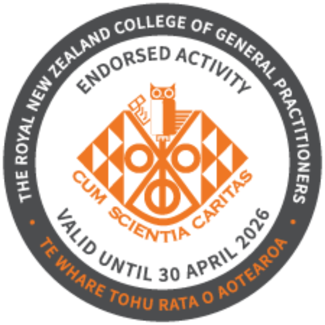 RNZCGP Endorsed ACTIVITY logo Exp 30 Apr 2026
