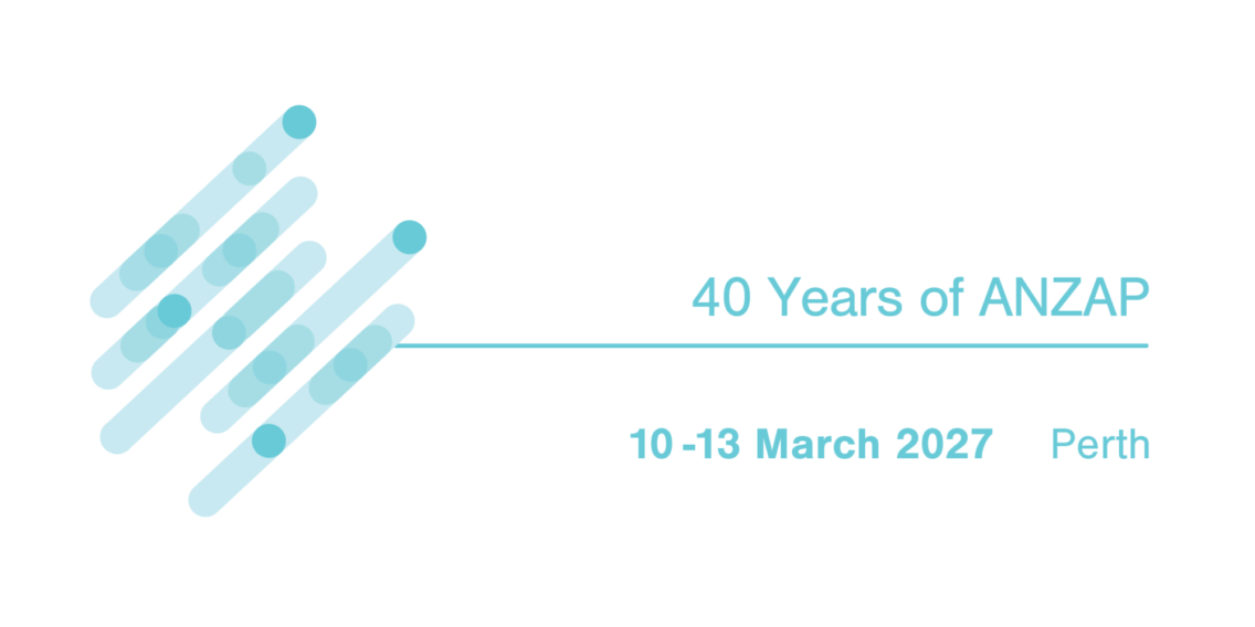 ANZAP Logo 2027 Logo Landscape White